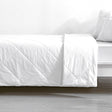 Enstone white all cotton quilt King