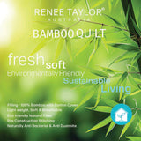 Brimpsfield 400GSM All Seasons Bamboo Quilt, Double