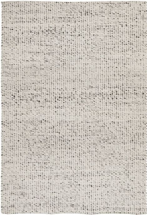 Skandi 300 Grey Hand-Loomed Wool Area Rug — Plain and Textured, Modern — Allure Home Collections