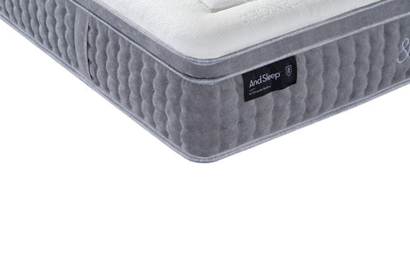Aura medium firm pocket spring mattress, double