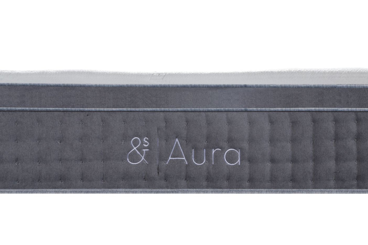 Aura medium firm pocket spring mattress, double