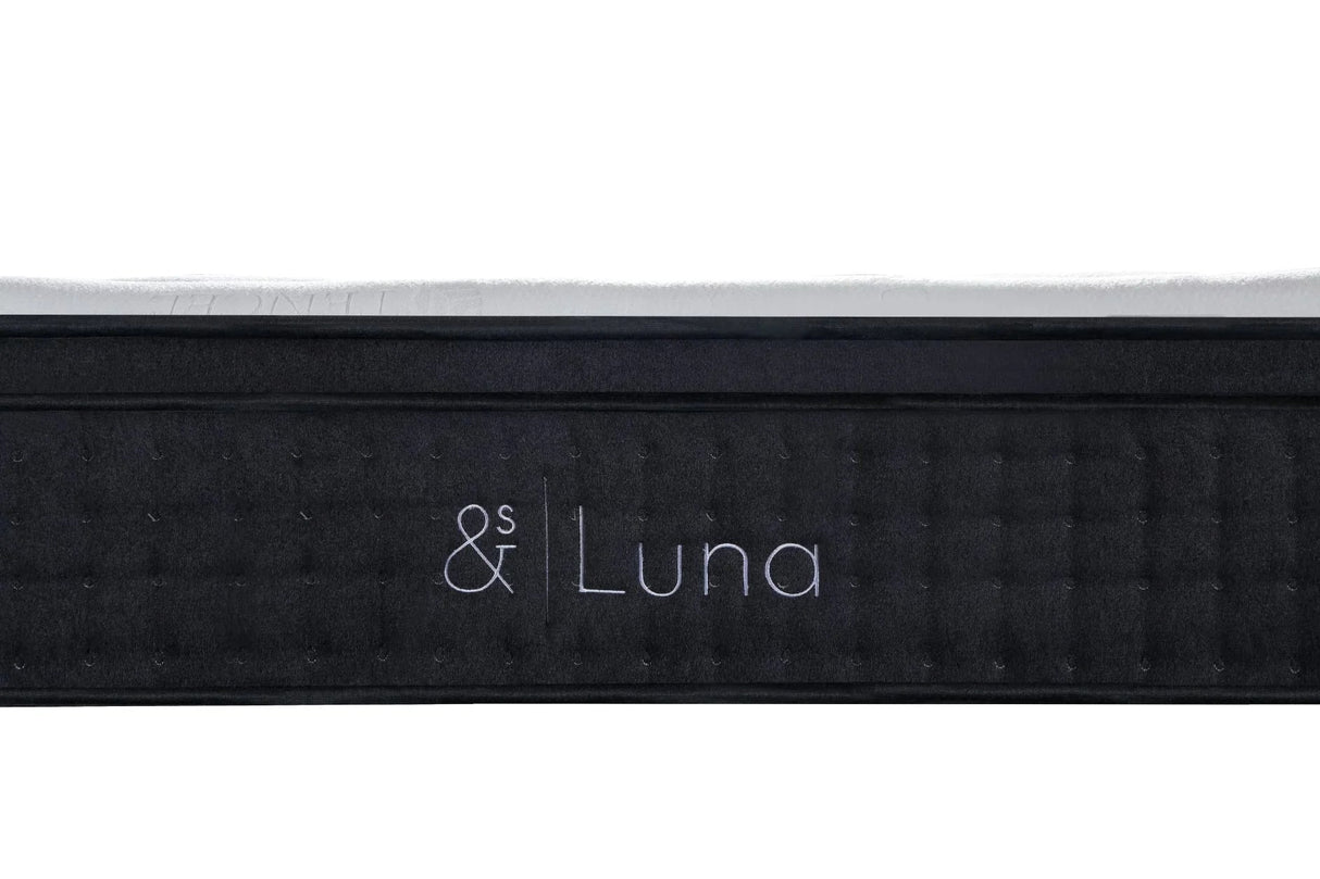 Luna medium firm pocket spring mattress, double