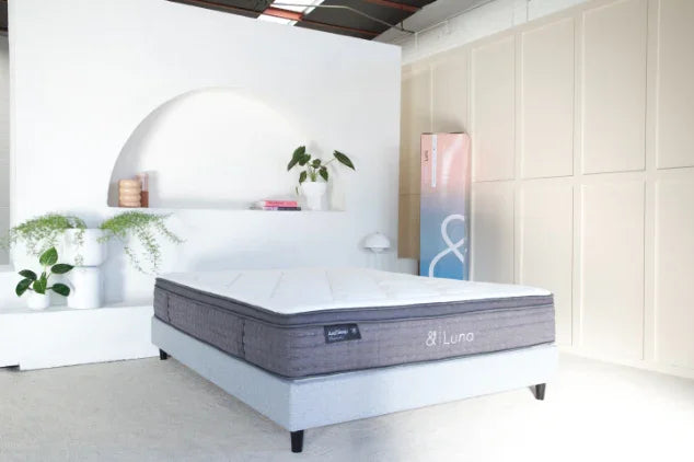 Luna medium firm pocket spring mattress, double