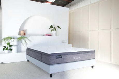 Luna medium firm pocket spring mattress, king