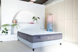 Luna medium firm pocket spring mattress, king single