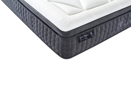 Luna medium firm pocket spring mattress, queen