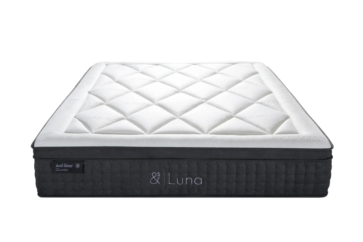 Luna medium firm pocket spring mattress, queen