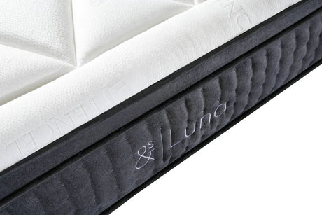 Luna medium firm pocket spring mattress, queen