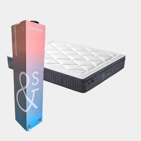 Luna medium firm pocket spring mattress, queen
