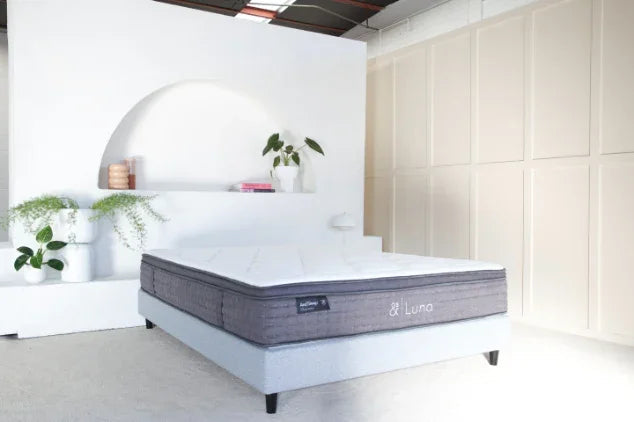 Luna medium firm pocket spring mattress, queen