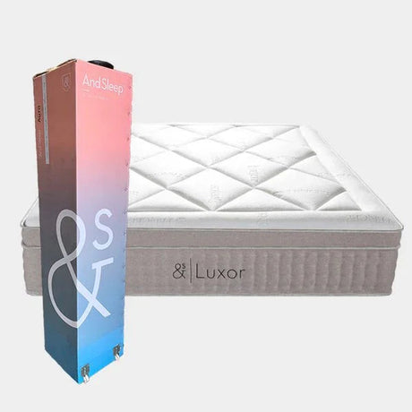 Luxor medium firm pocket spring mattress, double