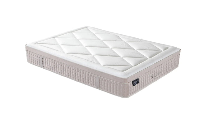 Luxor medium firm pocket spring mattress, queen