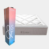 Luxor medium firm pocket spring mattress, queen