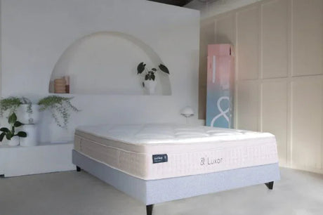 Luxor medium firm pocket spring mattress, queen