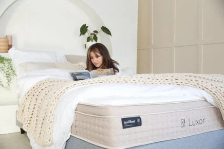 Luxor medium firm pocket spring mattress, queen