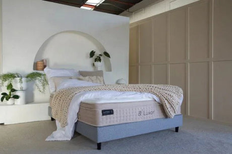 Luxor medium firm pocket spring mattress, queen