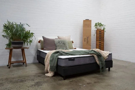 Slumbr Dusk Medium-Firm Pocket Spring Mattress — 3-Zone Indie Coil, High Tensile Edge — Allure Home Collections