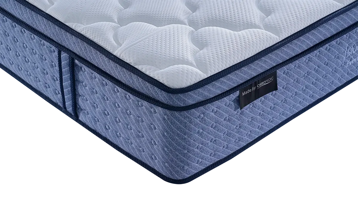 Evening medium gel memory foam pocket spring mattress, king