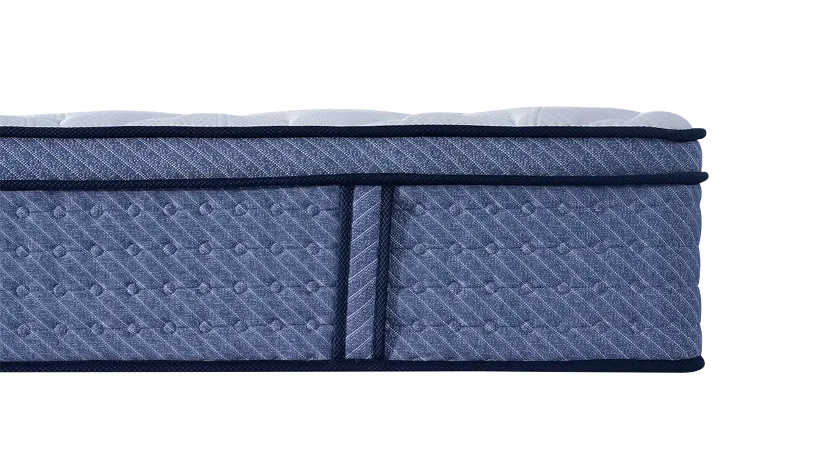 Evening medium gel memory foam pocket spring mattress, king
