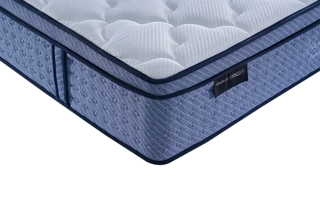 Evening medium pocket spring mattress with gel memory foam, Queen