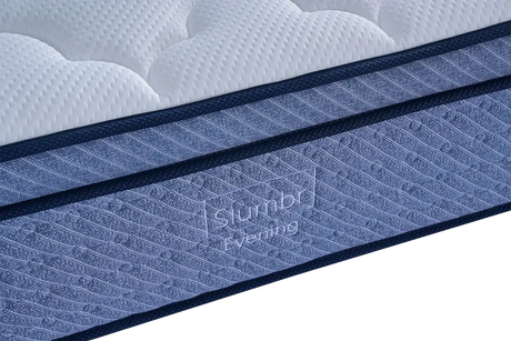 Evening medium pocket spring mattress with gel memory foam, Queen