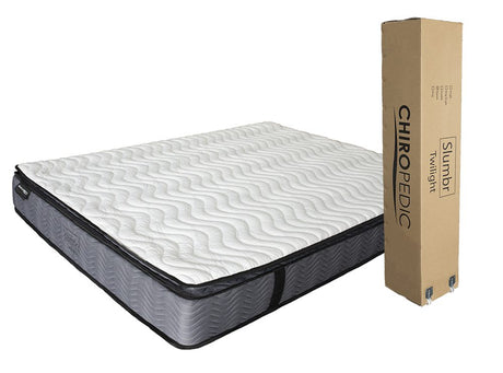 Slumbr Twilight Pocket Spring Mattress — 3-Zone Indie Coil, High Tensile Edge, No Partner Disturbance — Allure Home Collections