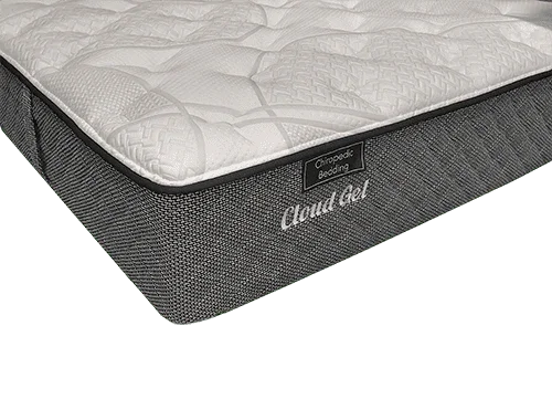 Cloud Gel Medium Foam Mattress — Dunlop Ultra Fresh Layers, No-Turn Technology — Allure Home Collections
