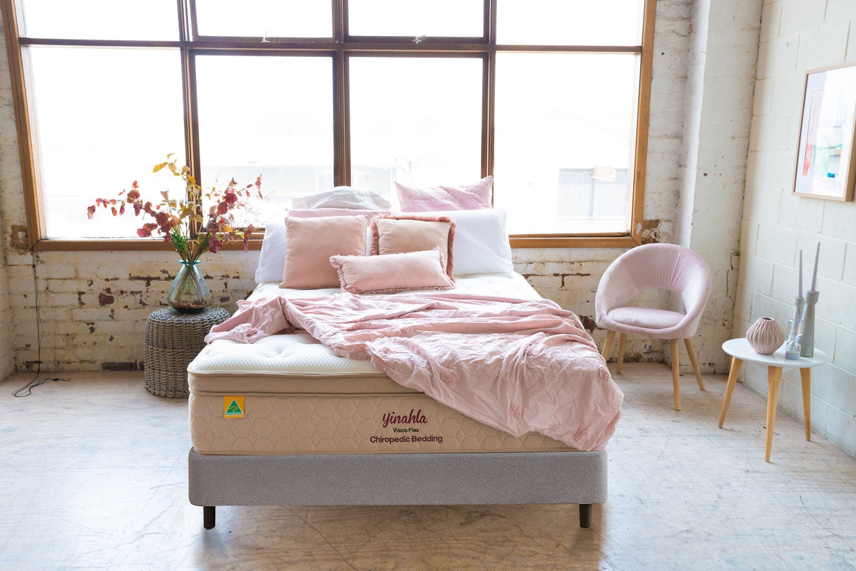 Elite Visco Soft Australian-Made Mattress — 5-Zone Pocket Spring, Dunlop Visco Flex Memory Foam — Allure Home Collections