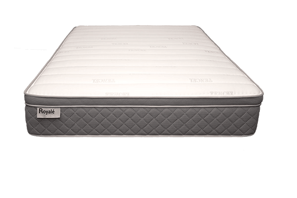 Tencel medium pillow top pocket spring mattress, double