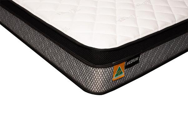 Tencel Select 5-Zone Pillow Top Mattress — GECA-Approved Foams, Chiro Flex ES Spring — Allure Home Collections