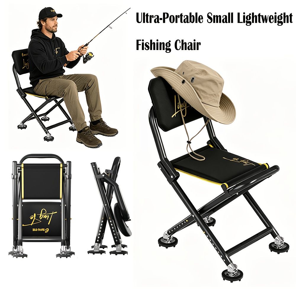 Ormiston Folding Camp Chair, Black
