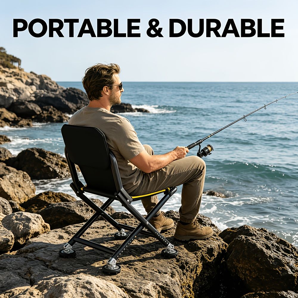 Ormiston Folding Camp Chair, Black