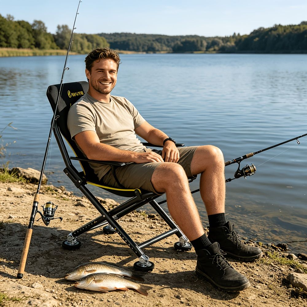 Ormiston Folding Camp Chair, Black