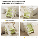 White children's washing stairs