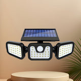 74 LED Solar Motion Sensor Outdoor Wall Light 3 Brightness Modes Wide Angle — Allure Home Collections