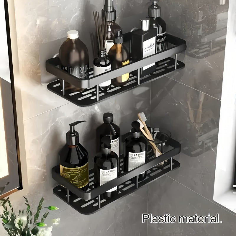 Castelsardo Toilet Paper Holder with Shelf, Wall Mounted, Stainless Steel, Silver