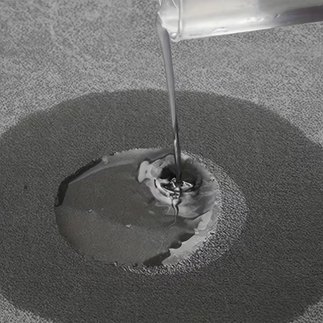 Light grey bath mat in use beside a shower, keeping the floor dry