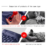Chephren Sleeping Pad, Ultralight TPU Inflatable with Foot Pump, Dark Blue