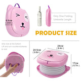 Folding Travel Potty for Toddlers, Pink - view 2