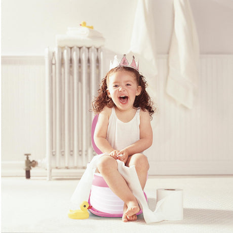 Folding Travel Potty for Toddlers, Pink - view 4