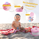 Folding Travel Potty for Toddlers, Pink - view 6