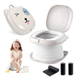 Folding Travel Potty for Toddlers, Grey - view 1