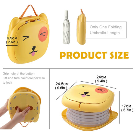 Folding Travel Potty for Toddlers, Yellow - view 3