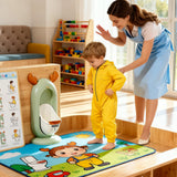 Kids Training Urinal with Adjustable Height, Green - view 6