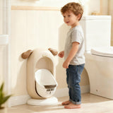 Kids Training Urinal with Adjustable Height, Beige - view 5