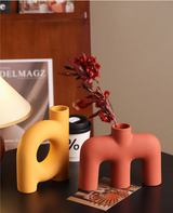 Perugia Tubular Letter Vase Set, 3pcs