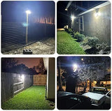 Solar Motion Sensor Outdoor Lights 288 LED 2800lm 270 Degree IP65 Waterproof 2 Pack — Allure Home Collections