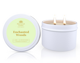 Soy Candle Tin 165g — Hand-Poured Scented Candles in 28 Fragrances — Allure Home Collections