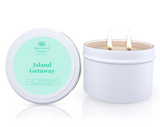 Soy Candle Tin 165g — Hand-Poured Scented Candles in 28 Fragrances — Allure Home Collections