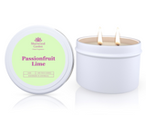 Soy Candle Tin 165g — Hand-Poured Scented Candles in 28 Fragrances — Allure Home Collections